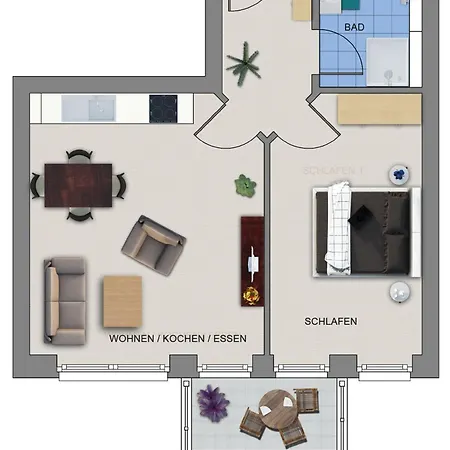 102 Blumenduft - Haus Ebenezer *